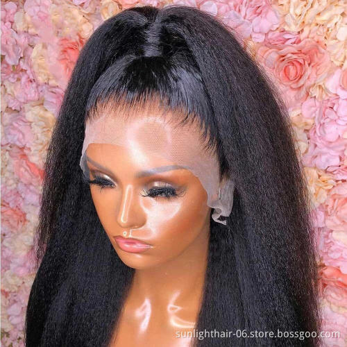 Sunlight Hd Lace Curly Frontal Honey Mongolian Extensions 360 Wig With Baby Mink Virgin Brazilian Silky Kinky Straight Hair